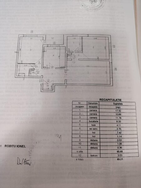 Colentina, Teiul Doamnei, ap 3 camere, etaj 5/8, bloc 1986
